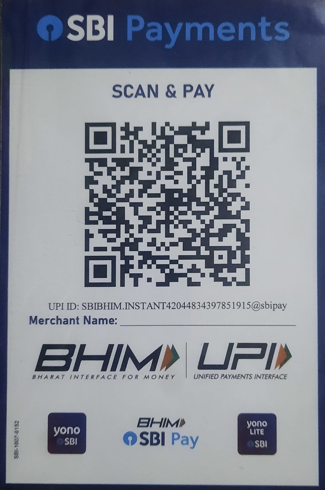 Payment QR Code